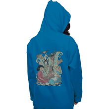 Load image into Gallery viewer, Shirts Pullover Hoodies, Unisex / Small / Sapphire Wonderlands