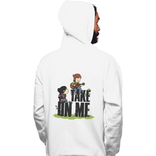 Load image into Gallery viewer, Shirts Zippered Hoodies, Unisex / Small / White Ellie Sings To Dina