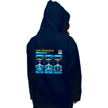 Load image into Gallery viewer, Secret_Shirts Pullover Hoodies, Unisex / Small / Navy Three Storms