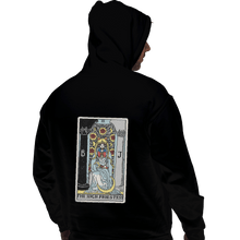 Load image into Gallery viewer, Shirts Pullover Hoodies, Unisex / Small / Black The High Priestess