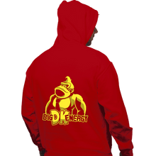 Load image into Gallery viewer, Daily_Deal_Shirts Pullover Hoodies, Unisex / Small / Red Big DK Energy