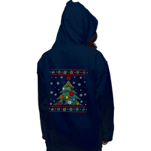 Load image into Gallery viewer, Shirts Pullover Hoodies, Unisex / Small / Navy Ugly RPG Christmas Shirt