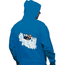 Load image into Gallery viewer, Daily_Deal_Shirts Pullover Hoodies, Unisex / Small / Sapphire Slasher Time