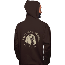 Load image into Gallery viewer, Shirts Zippered Hoodies, Unisex / Small / Dark Chocolate Why So Moody