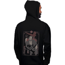 Load image into Gallery viewer, Shirts Zippered Hoodies, Unisex / Small / Black Poe