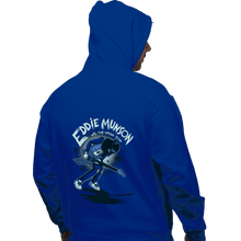 Load image into Gallery viewer, Daily_Deal_Shirts Pullover Hoodies, Unisex / Small / Royal Blue Eddie VS The Upside Down