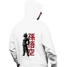 Load image into Gallery viewer, Shirts Pullover Hoodies, Unisex / Small / White The Super Saiyan