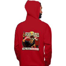 Load image into Gallery viewer, Secret_Shirts Pullover Hoodies, Unisex / Small / Red Kali Bar