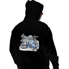 Load image into Gallery viewer, Shirts Pullover Hoodies, Unisex / Small / Black Waiting