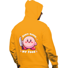 Load image into Gallery viewer, Secret_Shirts Pullover Hoodies, Unisex / Small / Gold Don't Touch My Food!