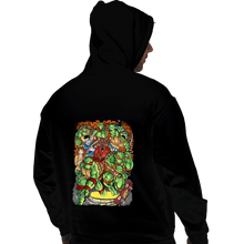 Load image into Gallery viewer, Daily_Deal_Shirts Pullover Hoodies, Unisex / Small / Black Pizza Fights And Stories