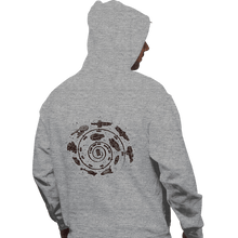 Load image into Gallery viewer, Secret_Shirts Pullover Hoodies, Unisex / Small / Sports Grey Timeline