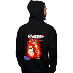 Daily_Deal_Shirts Pullover Hoodies, Unisex / Small / Black Gi Jess