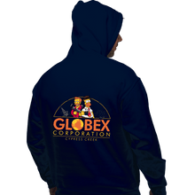 Load image into Gallery viewer, Daily_Deal_Shirts Pullover Hoodies, Unisex / Small / Navy Globex Corp
