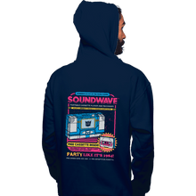 Load image into Gallery viewer, Secret_Shirts Pullover Hoodies, Unisex / Small / Navy Pump Up The Volume