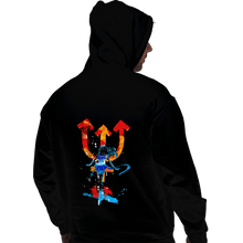 Load image into Gallery viewer, Shirts Pullover Hoodies, Unisex / Small / Black Neptune Splash