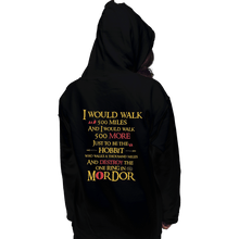 Load image into Gallery viewer, Shirts Zippered Hoodies, Unisex / Small / Black 500 Miles