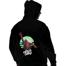 Load image into Gallery viewer, Shirts Zippered Hoodies, Unisex / Small / Black The Hero's Dead