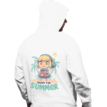 Load image into Gallery viewer, Shirts Pullover Hoodies, Unisex / Small / White Ready For Summer