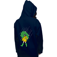 Load image into Gallery viewer, Secret_Shirts Pullover Hoodies, Unisex / Small / Navy Frog Girl