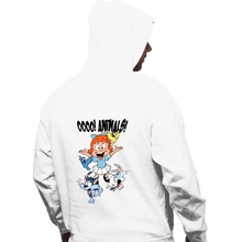 Load image into Gallery viewer, Shirts Pullover Hoodies, Unisex / Small / White Elmyra Loves Animals