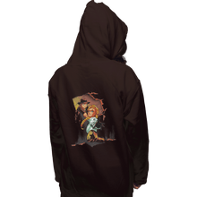 Load image into Gallery viewer, Shirts Zippered Hoodies, Unisex / Small / Dark Chocolate Let it Go
