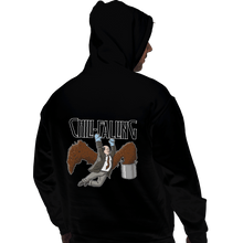 Load image into Gallery viewer, Shirts Zippered Hoodies, Unisex / Small / Black Chili-Falling