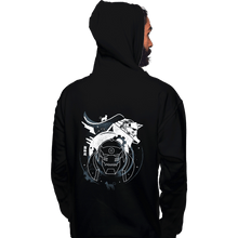 Load image into Gallery viewer, Shirts Pullover Hoodies, Unisex / Small / Black Al and Cats