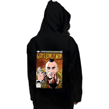 Load image into Gallery viewer, Secret_Shirts Pullover Hoodies, Unisex / Small / Black God's Lonely Man
