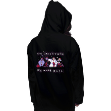 Load image into Gallery viewer, Daily_Deal_Shirts Pullover Hoodies, Unisex / Small / Black Merry Evilmas