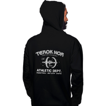 Load image into Gallery viewer, Last_Chance_Shirts Pullover Hoodies, Unisex / Small / Black Trek Athletic DS9