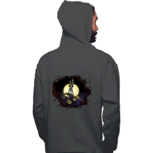 Load image into Gallery viewer, Secret_Shirts Pullover Hoodies, Unisex / Small / Charcoal Nightmare Through The Wall