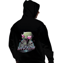 Load image into Gallery viewer, Shirts Pullover Hoodies, Unisex / Small / Black Invade