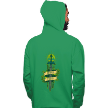 Load image into Gallery viewer, Shirts Pullover Hoodies, Unisex / Small / Irish Green Brave Hero