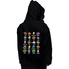 Load image into Gallery viewer, Daily_Deal_Shirts Pullover Hoodies, Unisex / Small / Black The Many Suits Of Samus