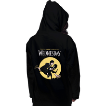 Load image into Gallery viewer, Daily_Deal_Shirts Pullover Hoodies, Unisex / Small / Black The Adventures Of Wednesday
