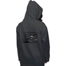 Load image into Gallery viewer, Secret_Shirts Pullover Hoodies, Unisex / Small / Charcoal Cat Vader