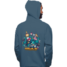 Load image into Gallery viewer, Daily_Deal_Shirts Pullover Hoodies, Unisex / Small / Indigo Blue The Plumber Brothers