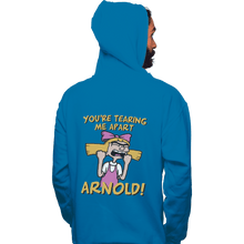 Load image into Gallery viewer, Shirts Pullover Hoodies, Unisex / Small / Sapphire The Disaster Lover