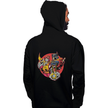 Load image into Gallery viewer, Shirts Zippered Hoodies, Unisex / Small / Black Run The Matrix