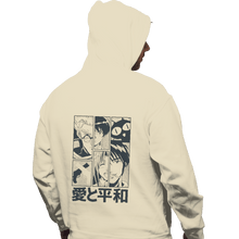 Load image into Gallery viewer, Secret_Shirts Pullover Hoodies, Unisex / Small / Sand Trigun Gunsmoke