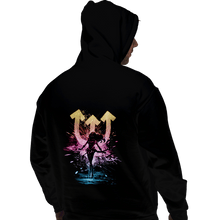 Load image into Gallery viewer, Shirts Pullover Hoodies, Unisex / Small / Black Neptune Storm
