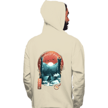 Load image into Gallery viewer, Secret_Shirts Pullover Hoodies, Unisex / Small / Sand Ukioe Towers