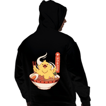 Load image into Gallery viewer, Shirts Pullover Hoodies, Unisex / Small / Black Fat Chocobo Ramen