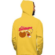 Load image into Gallery viewer, Daily_Deal_Shirts Pullover Hoodies, Unisex / Small / Gold Sacrilicious