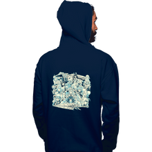 Load image into Gallery viewer, Shirts Pullover Hoodies, Unisex / Small / Navy Blade Resonance