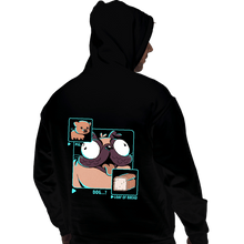 Load image into Gallery viewer, Shirts Pullover Hoodies, Unisex / Small / Black Dog Pig Bread
