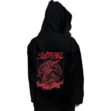 Load image into Gallery viewer, Shirts Pullover Hoodies, Unisex / Small / Black Silent Red Thing