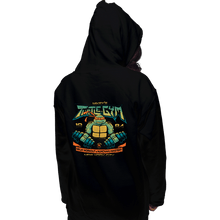 Load image into Gallery viewer, Daily_Deal_Shirts Pullover Hoodies, Unisex / Small / Black Mikey&#39;s Turtle Gym
