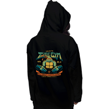 Load image into Gallery viewer, Daily_Deal_Shirts Pullover Hoodies, Unisex / Small / Black Mikey's Turtle Gym